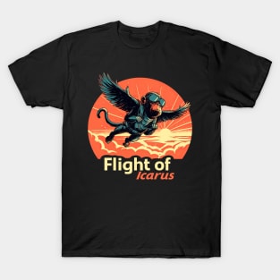 Flight of Icarus Iron Maiden monkey T-Shirt